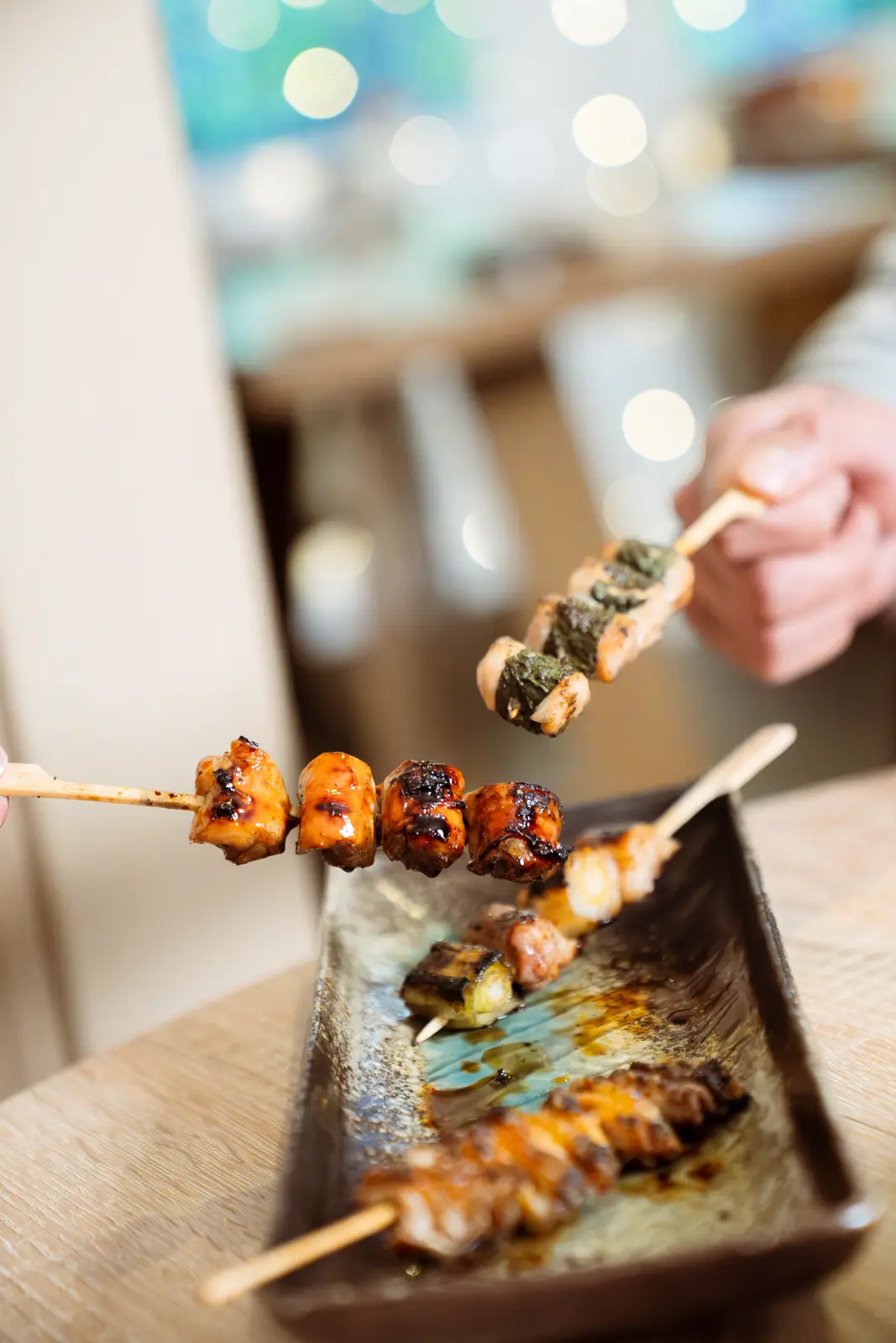 Yakitori skewers