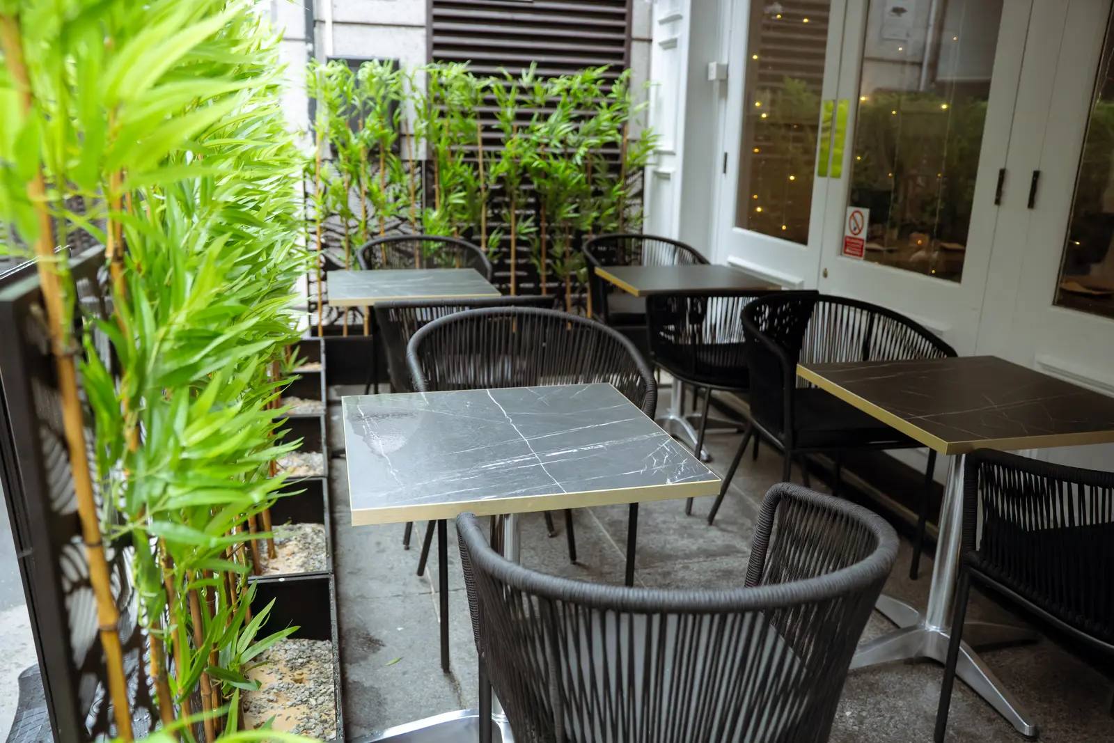 Outdoor terrace